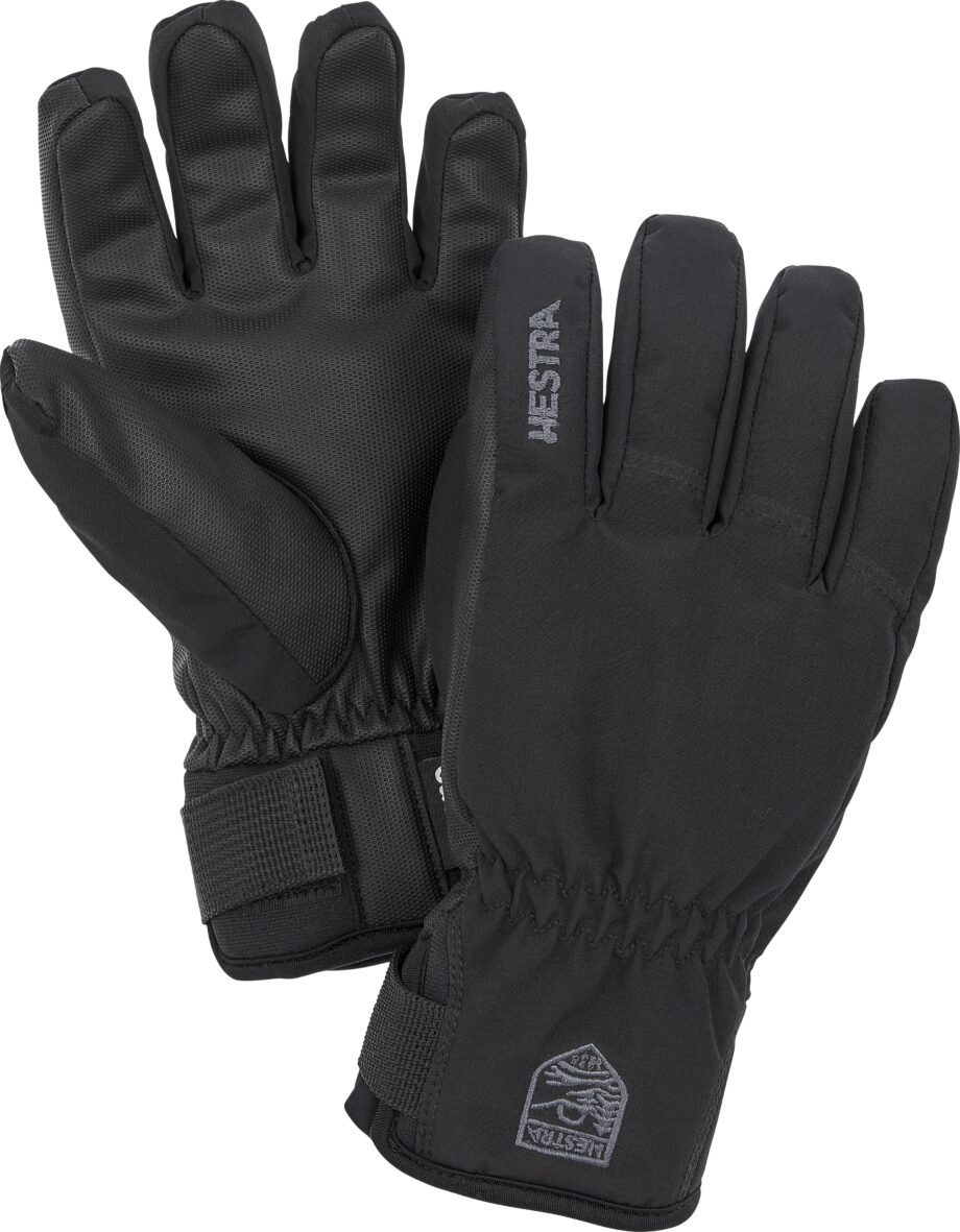 Hestra Hestra Kids' Ferox Primaloft 5-Finger Black