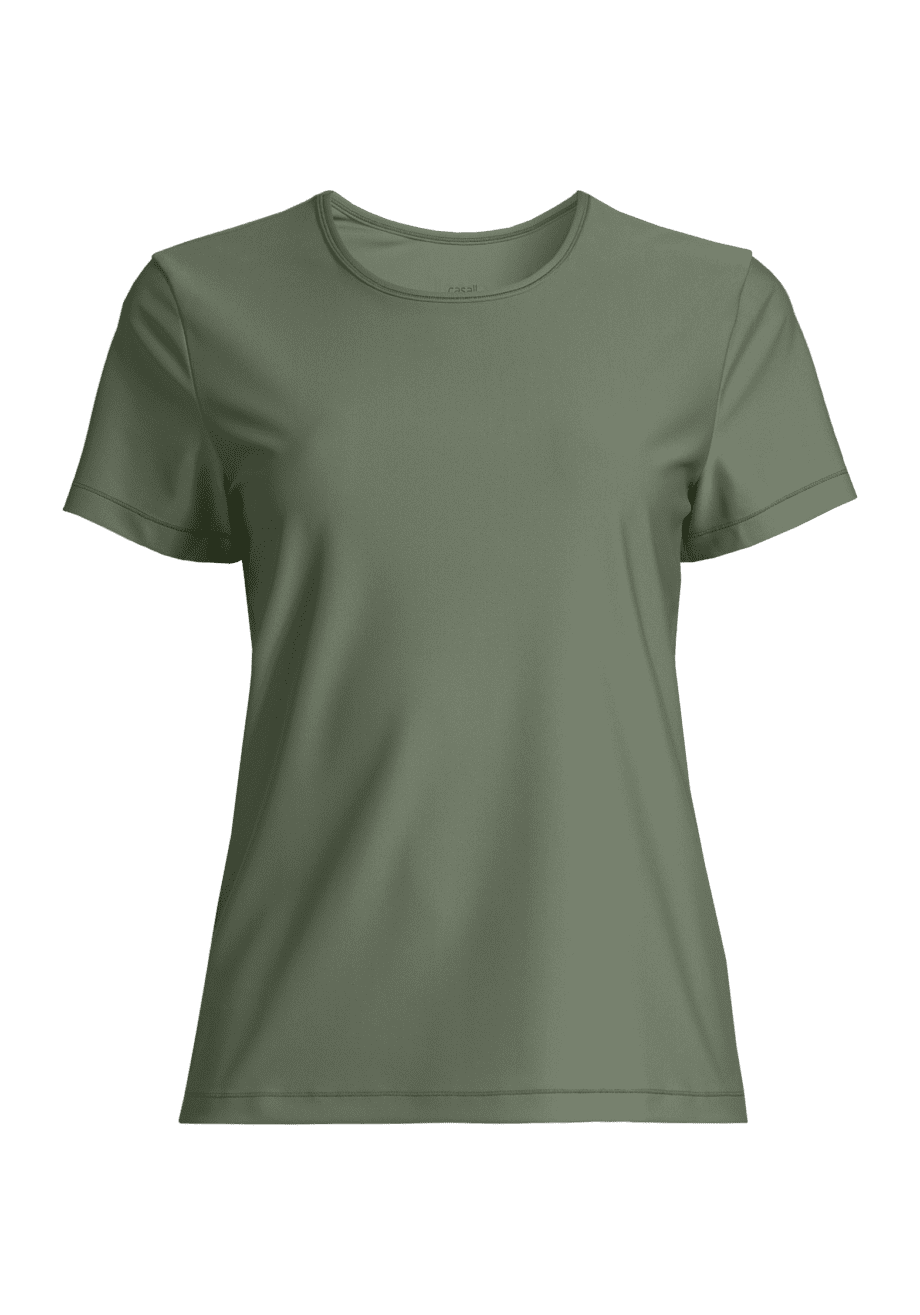 Casall Essential Detail Tee - Northern Green