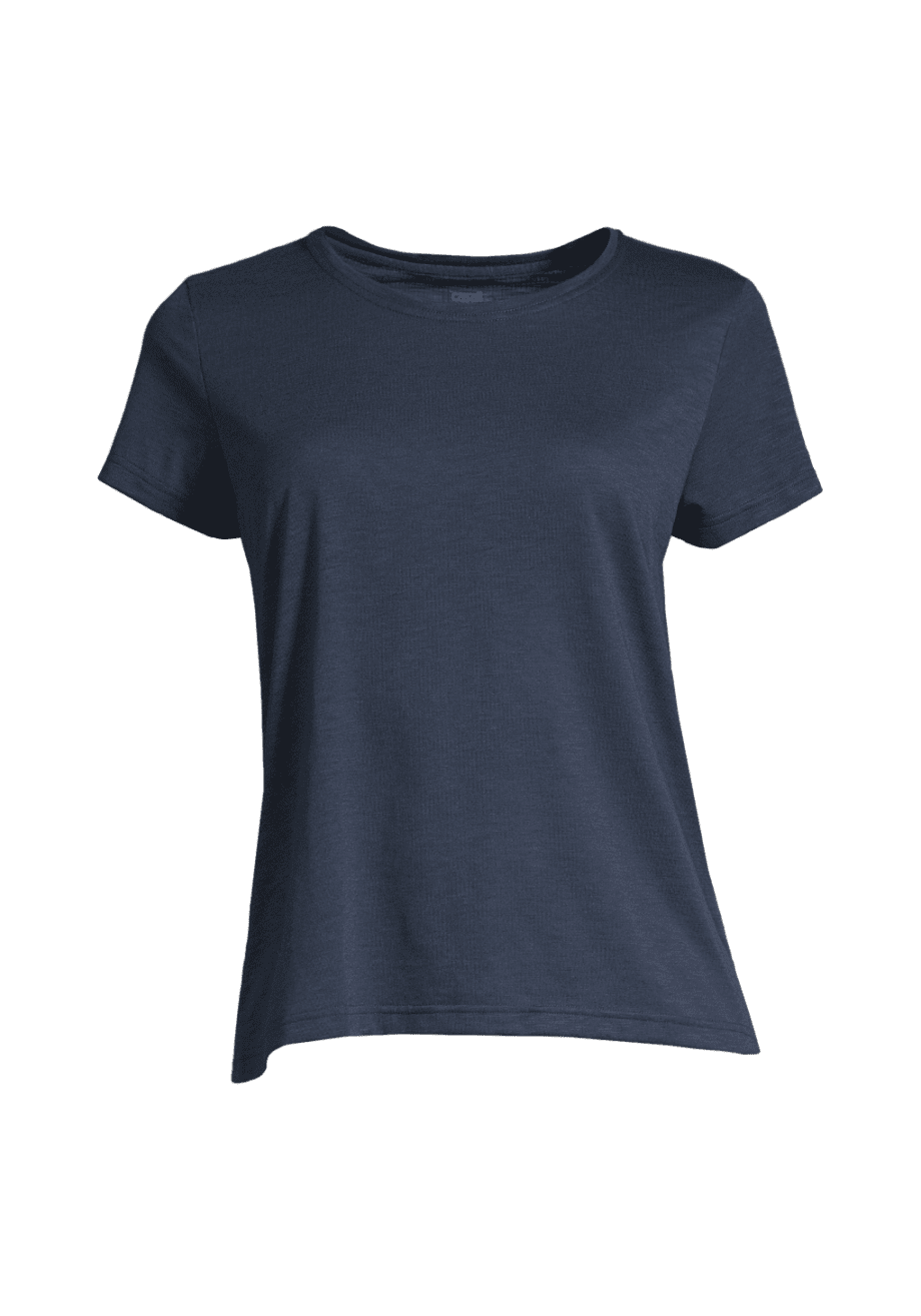 Casall Texture Tee - Midnight Blue