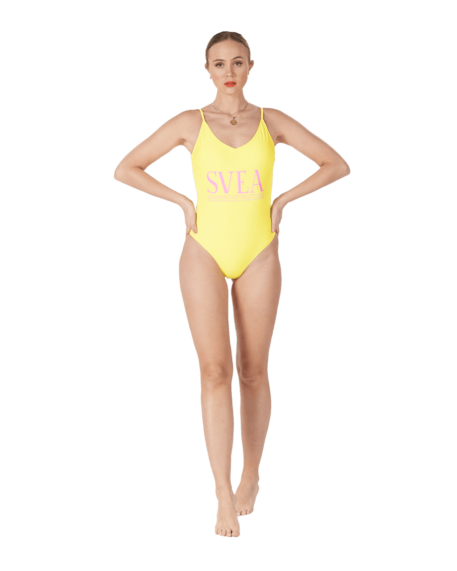 Bora Bora  Swimsuit W Bright Yellow (L)