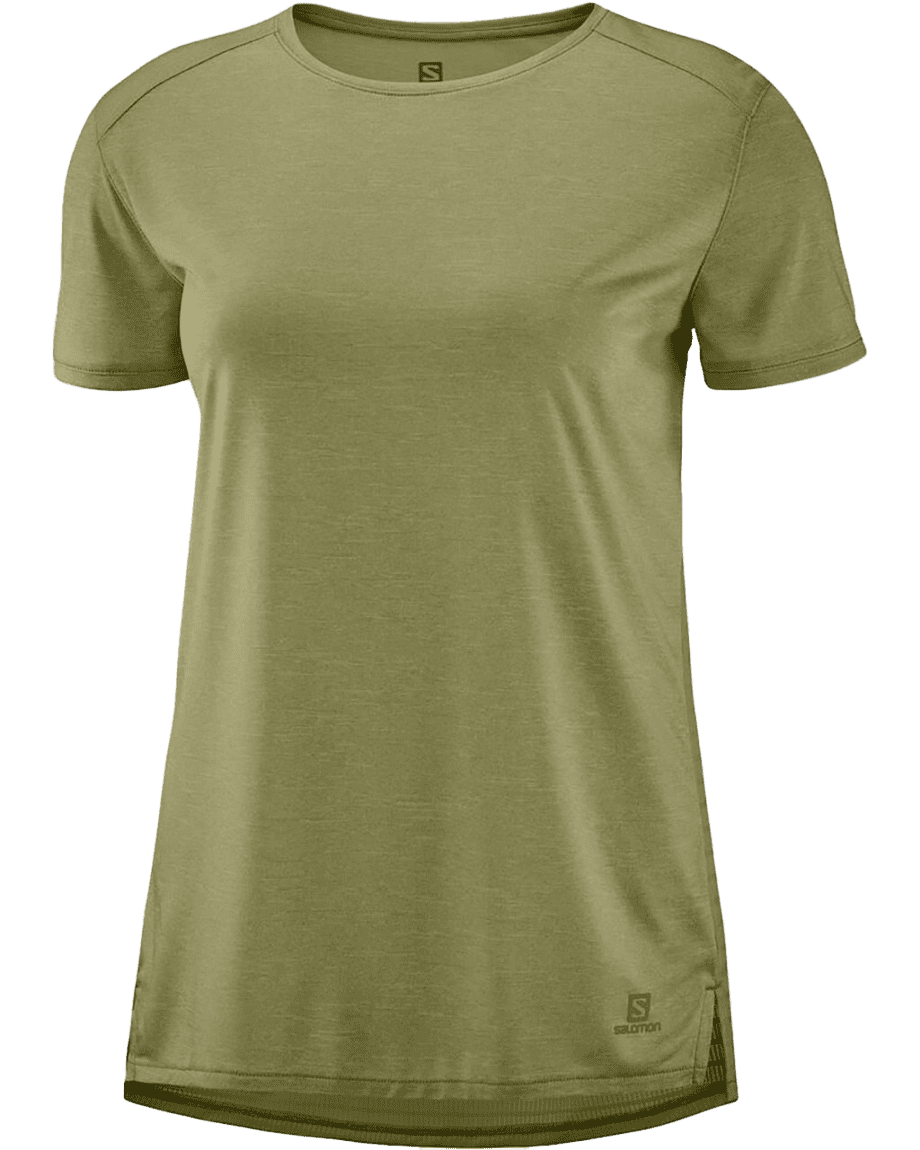 Outline Summer Tee W Martini Olive (XS)