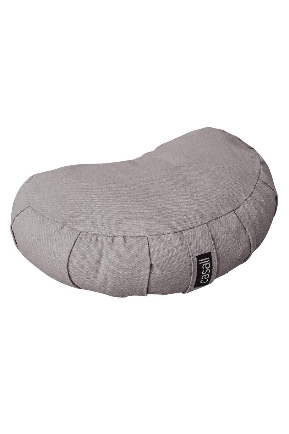 Casall Meditation pillow halfmoon shape - Warm grey