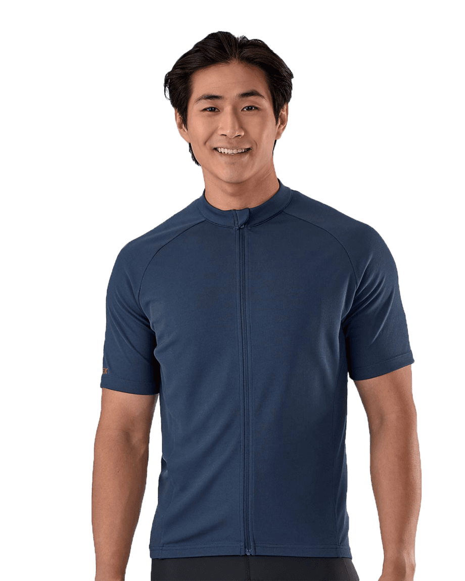 Solstice Cycling Jersey M Deep Dark Blue (S)