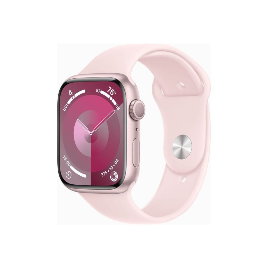 Watch S9 GPS 45mm Pink Alu Case Light Pink Sport Band - S/M