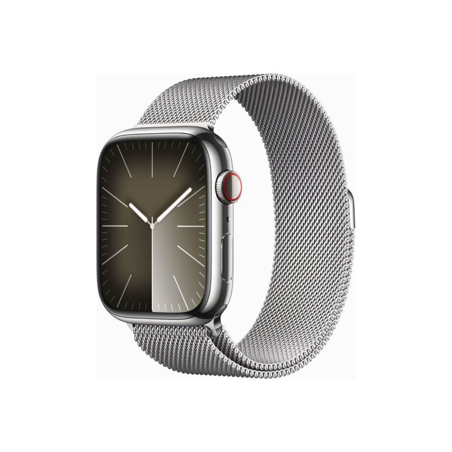 Watch S9 GPS+Cell 45mm Silver Stainl Steel Case Silver ML