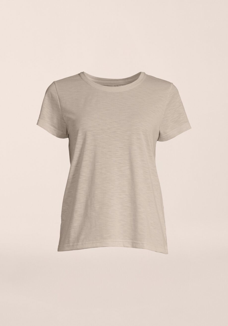 Casall Texture Tee - Light Sand