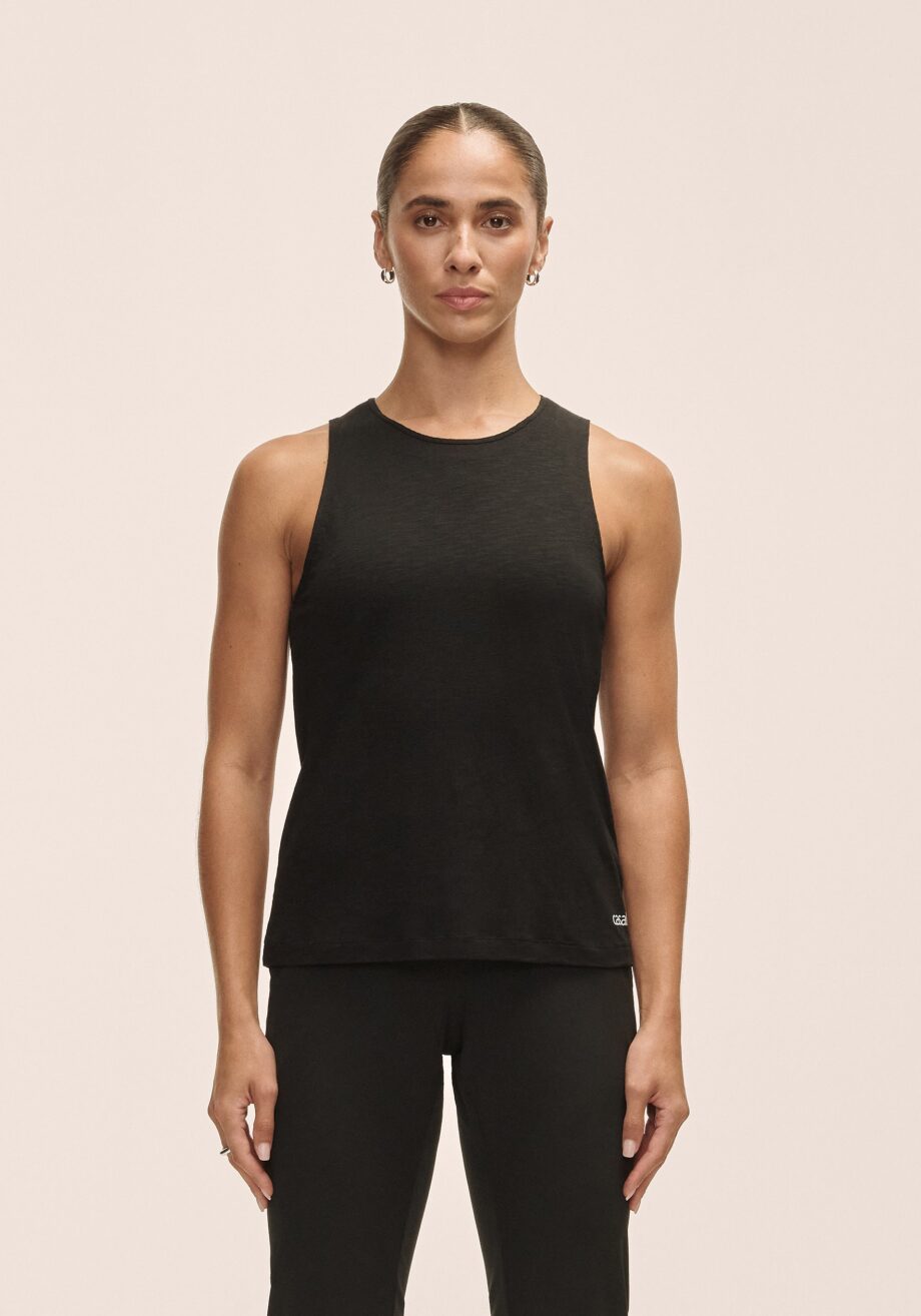 Casall Soft Texture Tank - Black