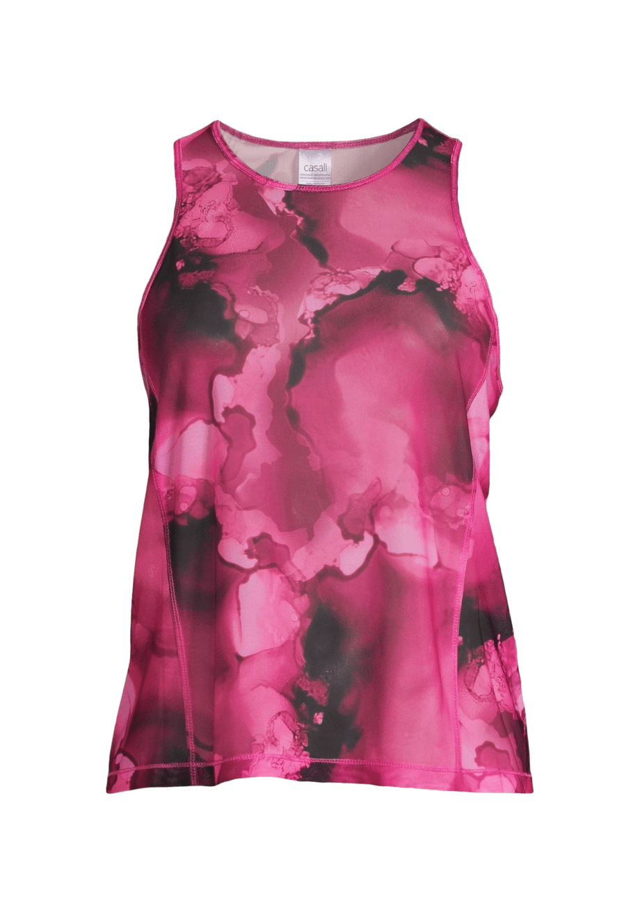 Casall Sheer Tank - Ice Pink