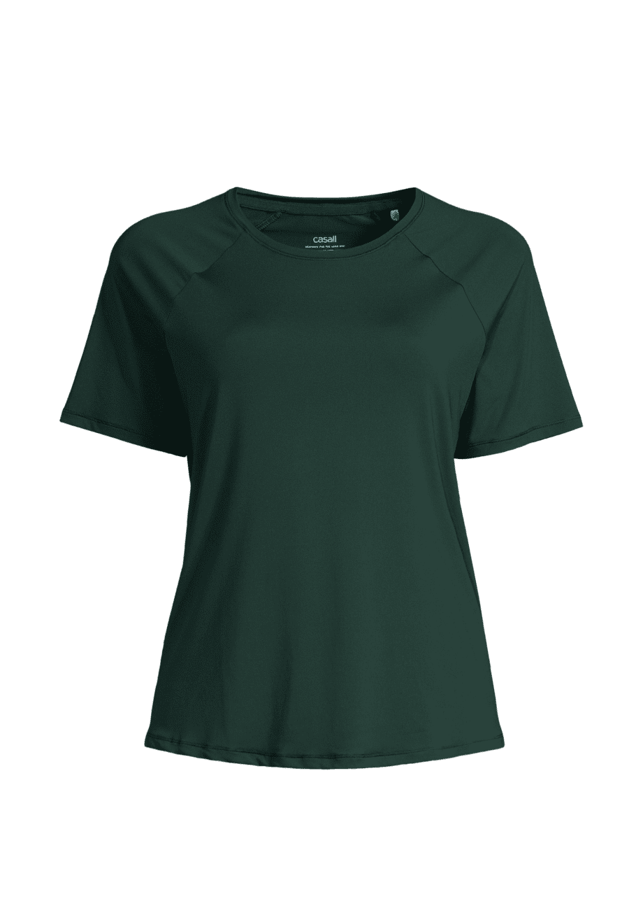 Casall Essential Tee - Dark Pine