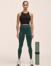 Casall Dynamic High Waist Tights - Dark Pine