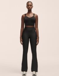 Casall Flare High Waist Pant - Black