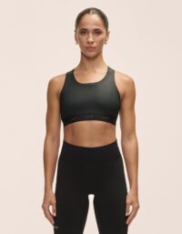 Casall Graphic Sports Bra - Black