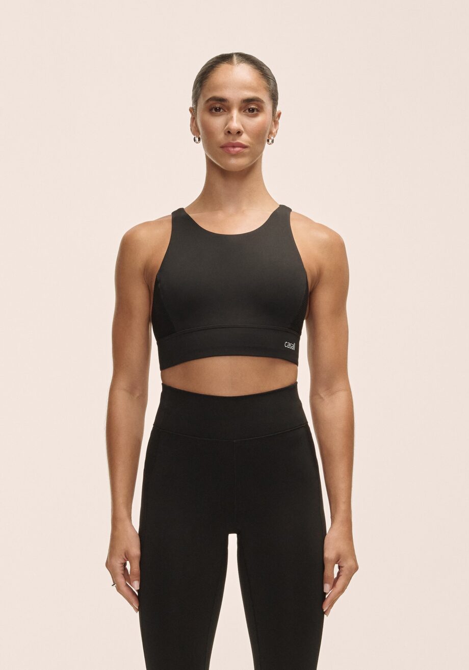 Casall Iconic Adjustable Sports Bra - Black