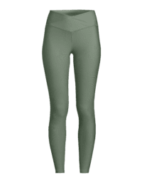 Casall Overlap High Waist Tights - Dusty Green