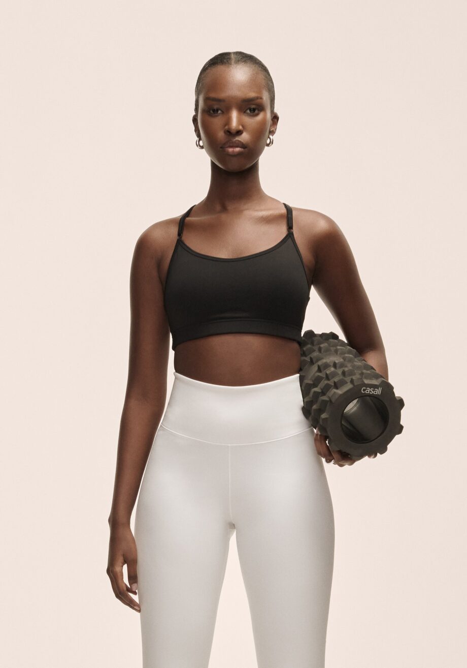 Casall Strappy Sports Bra - Black