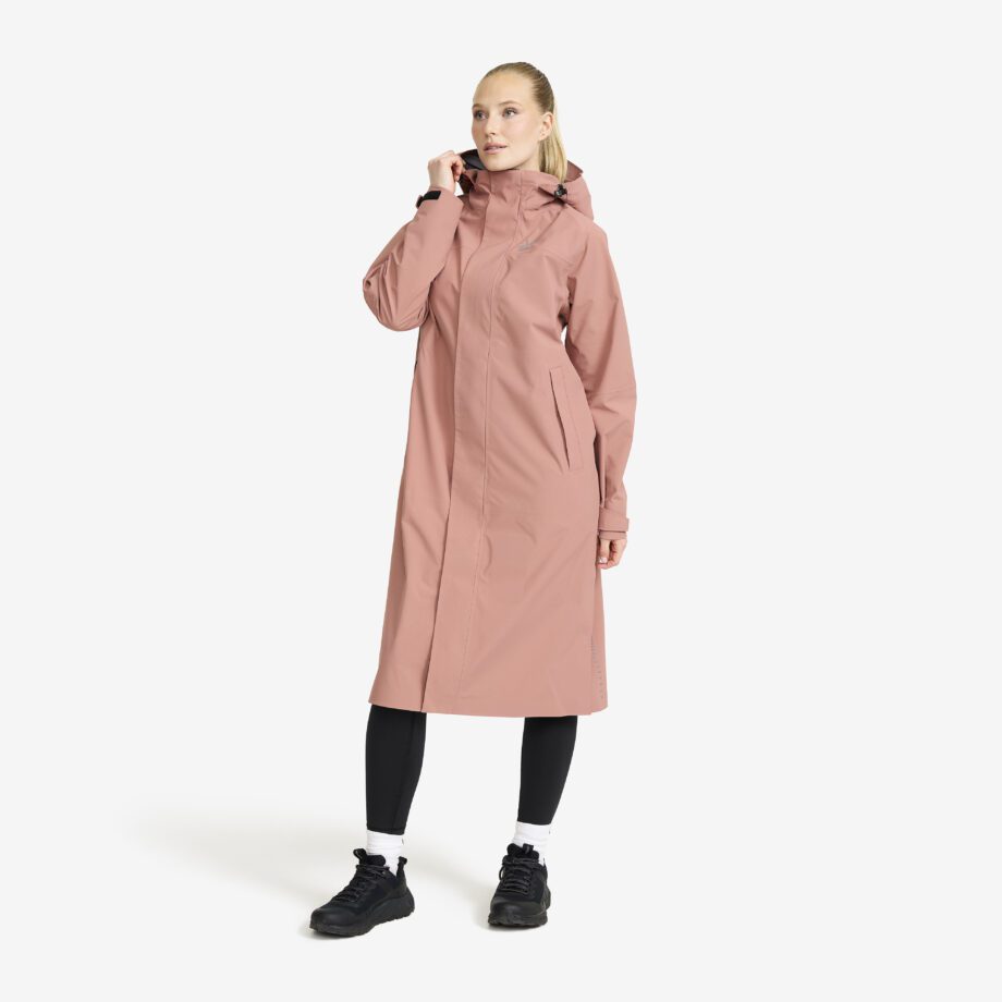 Revolution Race Cloud 3L Long Shell Parka - Dam - Pink Wood, Storlek:M - Skaljacka & Vindjacka