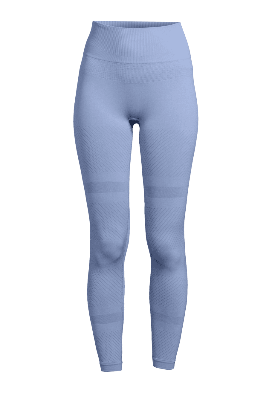 Casall Essential Block Seamless High Waist Tights - Breeze Blue